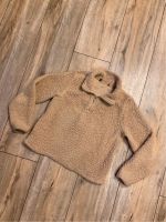 Kuscheliger Pullover / Sweater fleece mit Reißverschluss in braun Bayern - Frensdorf Vorschau
