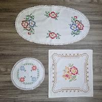 Orig.DDR Tischdecke Deckchen handmade gestickt d.50er Jahre Berlin - Marzahn Vorschau