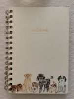 Edles Notebook Ringbuch Hunde gold Tierschutz Baden-Württemberg - Weinstadt Vorschau