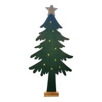 Weihnachtsbaum Deko Filz Baum mit LED 86cm grün und grau Bayern - Kempten Vorschau