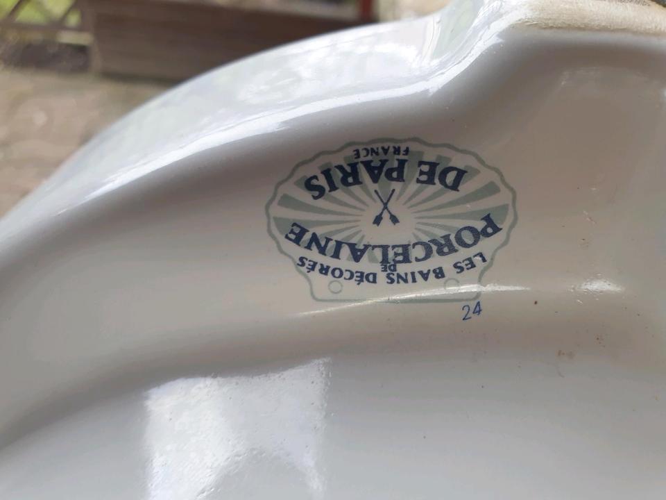 Ovales Design Unterbauwaschbecken Porcelaine De Paris in Anklam