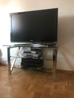 Fernseh-Tisch TV-Tisch TV-Rack Glastisch / Chrom 106x58cm Heilbronn - Biberach Vorschau