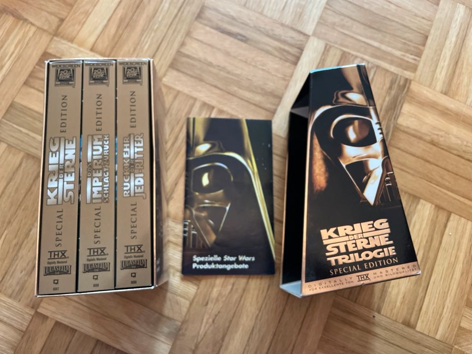 Krieg der Sterne Trilogie - VHS 3er - Special Edition in Freiburg im Breisgau