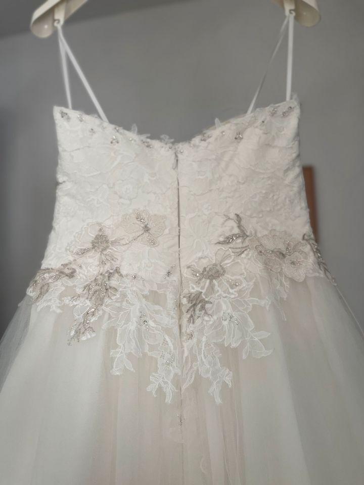 ❤️ Brautkleid von Linea Raffaelli ❤️ A-Linie * Spitze * Tüll in Muldestausee