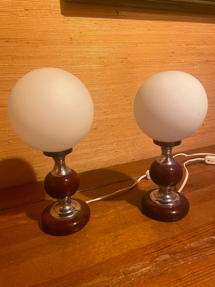 2x Vintage Lampe in Zornheim