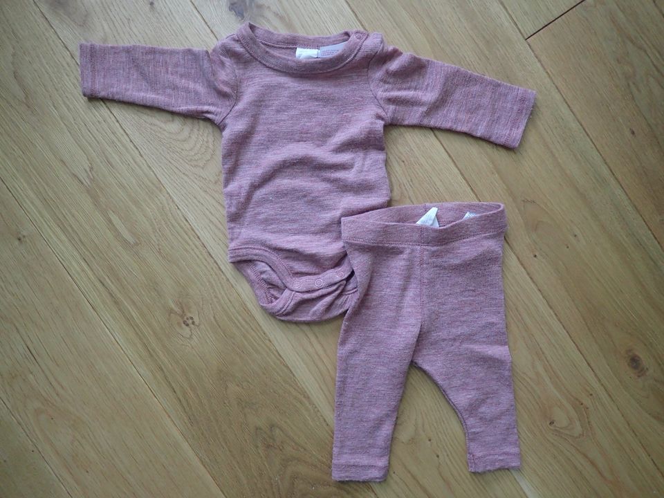 Set H&M Wolle Body und Leggings Rose 56 in Lahnstein