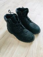 Schnür boots Timberland Schuhe top leder Gr. 37 Original schwarz Nordrhein-Westfalen - Mönchengladbach Vorschau