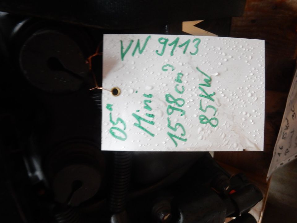 Mini Cooper W10B16 Motor 1598cm³ 85Kw 22059 in Heilsbronn