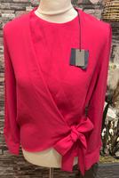 Zara Bluse mit Bindeband Pink Gr. S Berlin - Hohenschönhausen Vorschau