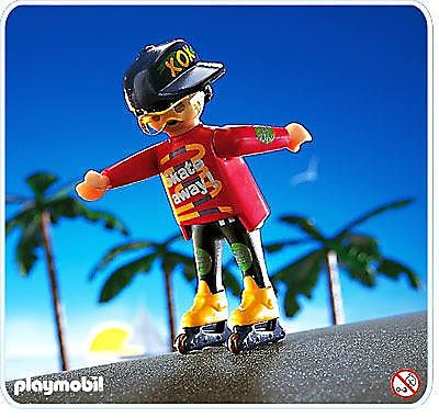 Playmobil *Rarität* In-Line-Skater Inline-Skater 4523 (1995) in Bücken