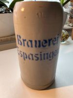 Brauereikrug Bierkrug Espasingen. 1 L Bayern - Genderkingen Vorschau