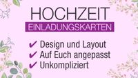 Einladungskarten Hochzeit | DESIGN LAYOUT DRUCK Bayern - Scheinfeld Vorschau