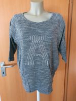 Strickpulli Pullover m. Nieten grau silber Shirt Gr.38/40 Baden-Württemberg - Oberndorf am Neckar Vorschau