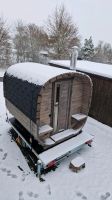 Exclusive mobile Fasssauna Quadrosauna Gartensauna mieten Hessen - Schwarzenborn Vorschau