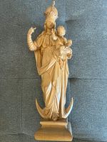 Holzfigur Heilige Maria mit Jesuskind auf Sockel Bayern - Dorfen Vorschau