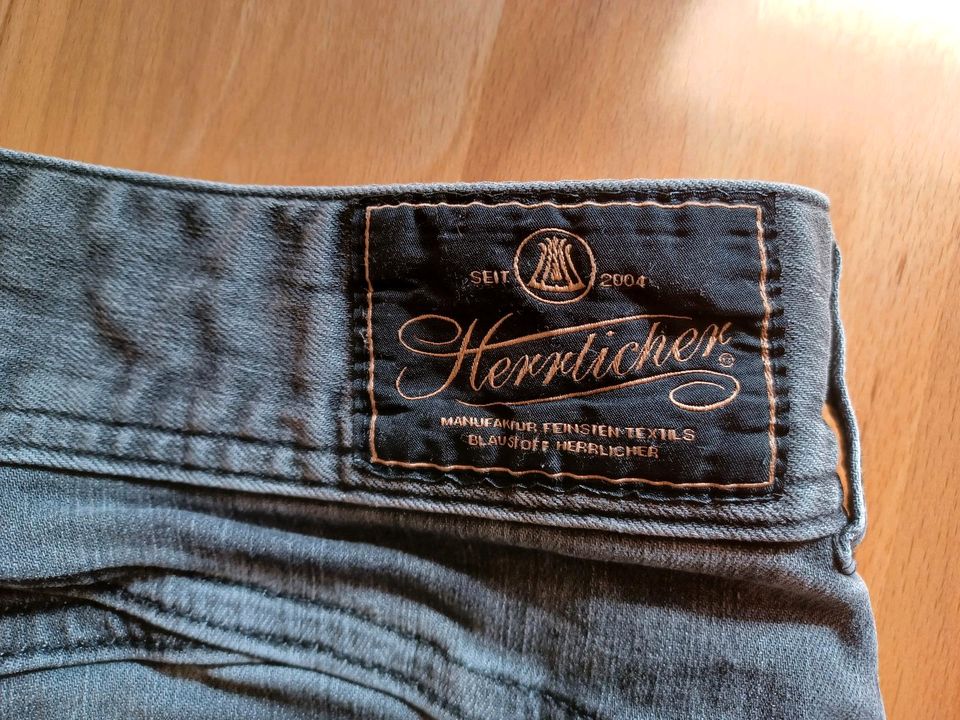 Jeansrock von Herrlicher, T28, 38, grau, neuwertig in München