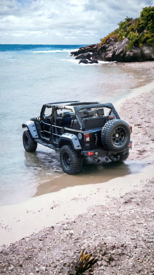 Jeep Wrangler JK Unlimited +Einzelstück +Erdgas +Leder +Rubicon in Hamburg