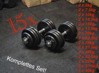 ❌NEU- 30 Kurzhanteln - 675kg Set -5-40kg Set -Gusseisen 30mm-Gym❌ Essen-West - Frohnhausen Vorschau