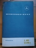 Mercedes Benz L 405 - O 319 D Betriebsanleitung Niedersachsen - Reinstorf Vorschau