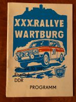 1987 Wartburg Rallye XXX IWR Programm Chronik Prospekt DDR ADMV Baden-Württemberg - Friedrichshafen Vorschau