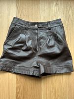 Maje Leder Shorts 38 dunkelbraun München - Sendling Vorschau