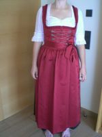 Dirndl Trachtenkleid schwarz rot Gr. 42 Bluse Gr. 40 Fa. Wenger Rheinland-Pfalz - Odernheim am Glan Vorschau