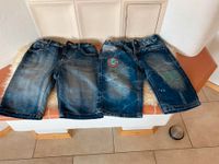 2 x neuwertige Bermuda Jeans Größe 134 + 146 Bayern - Kaisheim Vorschau