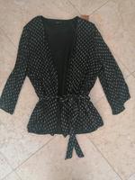 Tolle schwarze Only Wickel Bluse Jacke Silber Größe 38 Nordrhein-Westfalen - Werl Vorschau