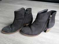 Dune London Stiefelette/Ankle Boots echtes Wildleder Schwarz, Gr. Brandenburg - Biesenthal Vorschau