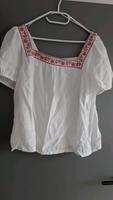 Boden Bluse Shirt weiß Leinen Größe UK16 XL Niedersachsen - Braunschweig Vorschau
