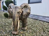 Figur Skulptur Statur Elefant in Gold Dekoration Häfen - Bremerhaven Vorschau