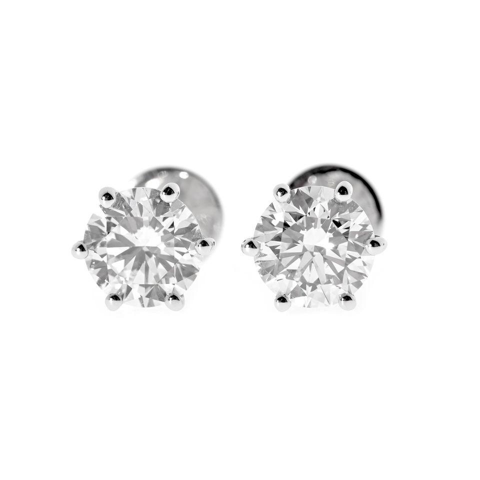 Diamant Ohrstecker, Diamond Earrings, Brilliant Cut 2,0ct total in München