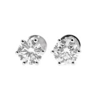 Diamant Ohrstecker, Diamond Earrings, Brilliant Cut 2,0ct total München - Schwabing-West Vorschau