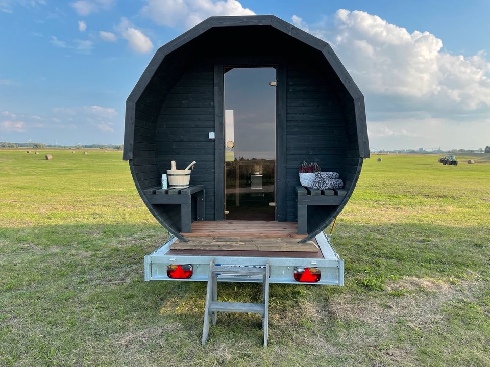 Sauna mieten - Fasssauna in Tangermünde