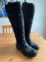Schwarze Stiefel KimKay, Größe 39 Wuppertal - Heckinghausen Vorschau