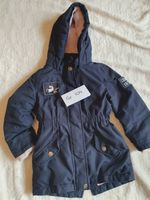 kuchelige Winterjacke dunkelblau mit rosa Innenfutter Gr. 104 Bielefeld - Ubbedissen Vorschau