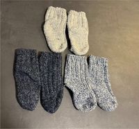 3x Stricksocken Sockenset H&M warm grau, blau, blaugrau Rheinland-Pfalz - Ehlscheid Vorschau