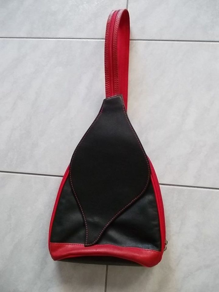 Rücksack Tasche Made in Italy Leder von Pelletteria Mario in Celle
