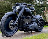 Harley Davidson Fat Boy 114 Custom Motorrad Matt Schwarz Umbau Niedersachsen - Emden Vorschau