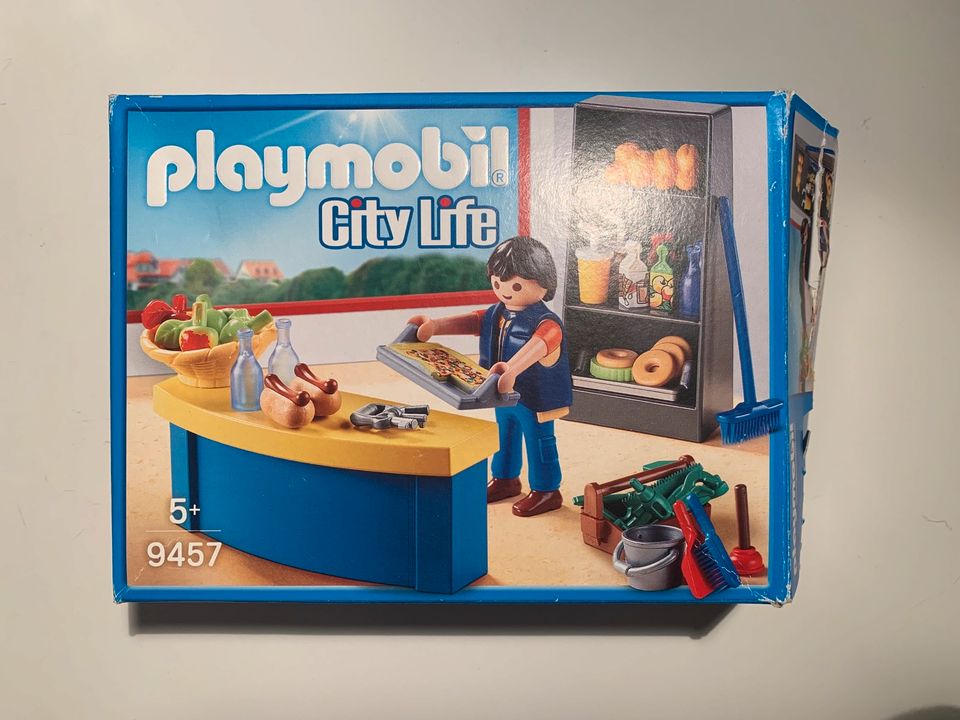 Playmobil City Life 9457 Hausmeister Kiosk in Hamburg