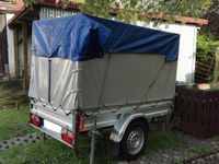 STEMA 850 kg 100km Anhänger auflaufgebremster mit Stoßdämpfer und Bayern - Schwarzenbruck Vorschau