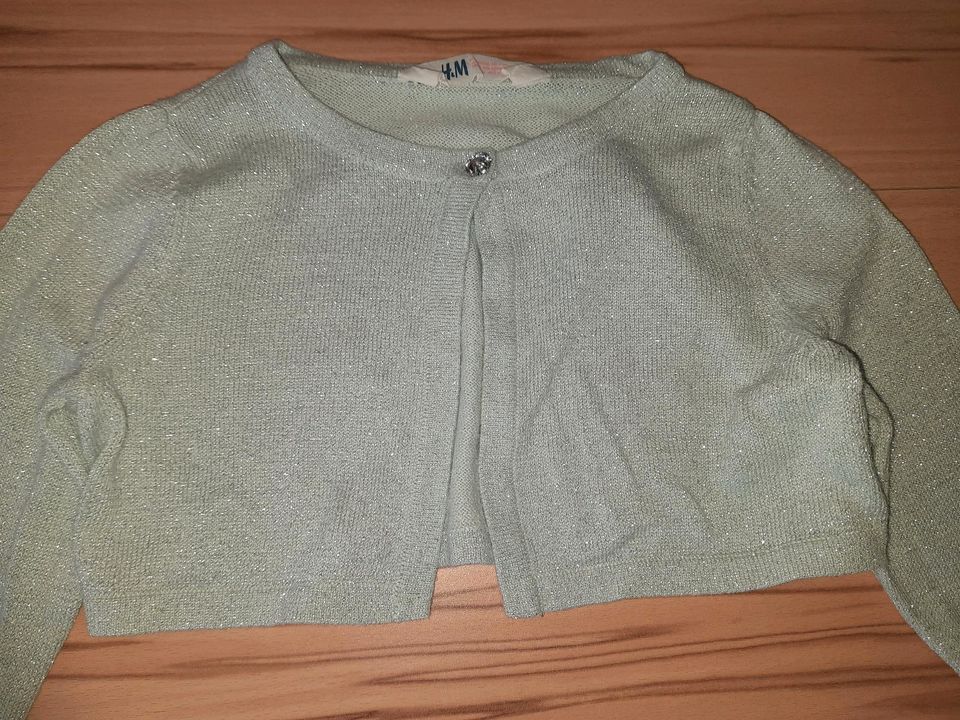 Bolero für Mädchen gr 110/116 h&m top Zustand in Sulz