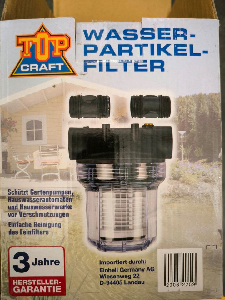Wasserpartikelfilter / Vorfilter Einhell in Geisenhausen