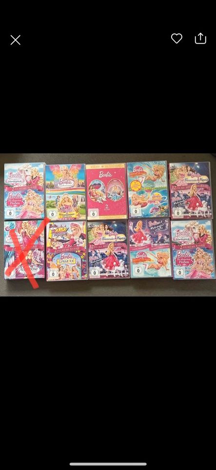 Barbie Filme Doppel-Dvds in Betzdorf