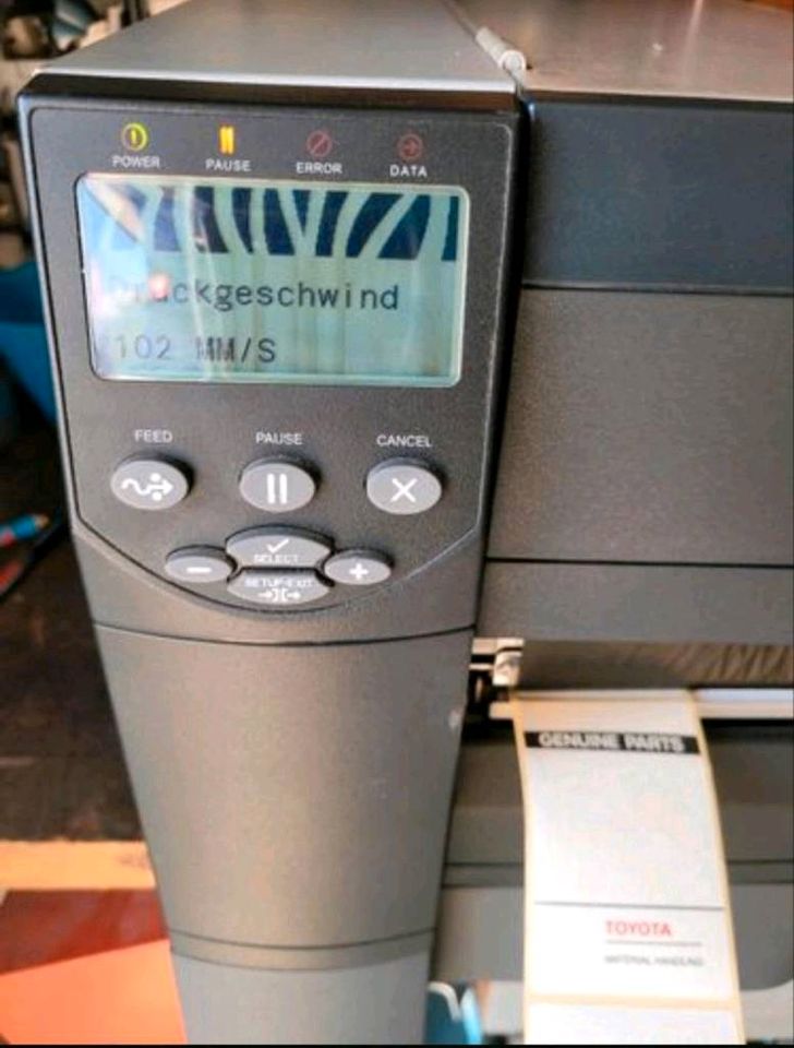 Etikettendrucker, Zebra Z6MPlus, ZM400 in Waibstadt