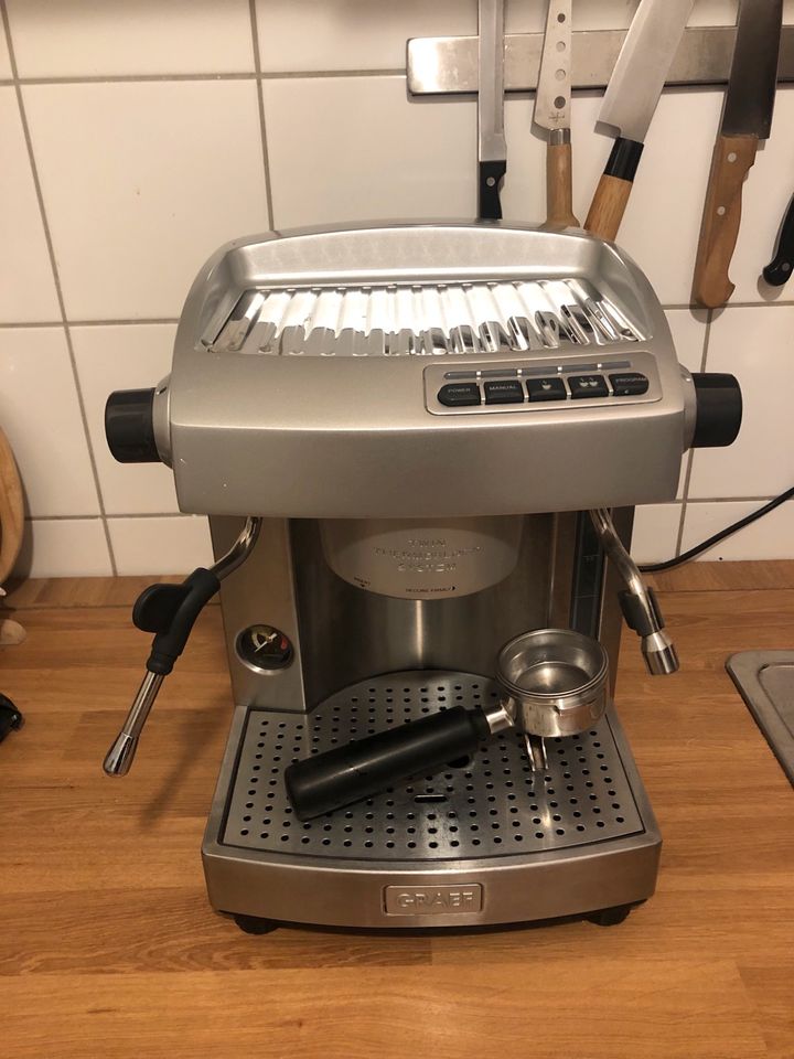 Graef Siebträgermaschine ES90 Kaffeemaschine Espressomaschine in Witzenhausen
