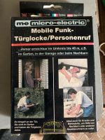 Funktürglocke / Personenruf / Notfallklingel Bayern - Falkenberg Vorschau