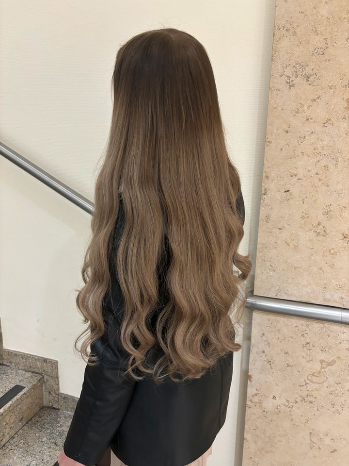 Russische Extensions Haarverlängerung Tape in / Bonding / Wefts in Langen (Hessen)