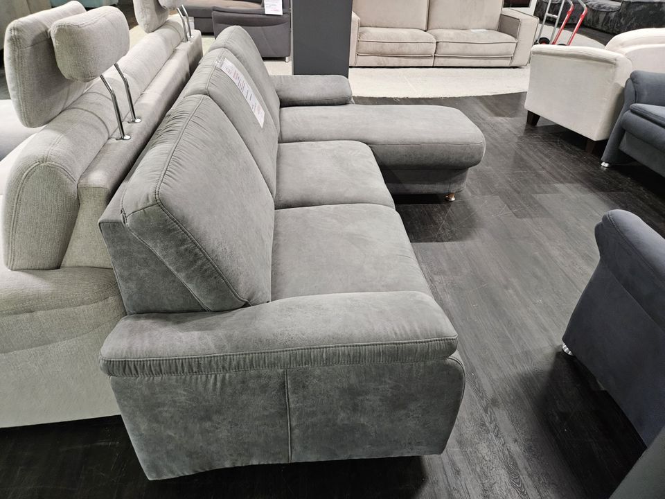 NEU Wohnlandschaft Couch Sofa Polsterecke grau XXL Staukasten 20% in Bocholt