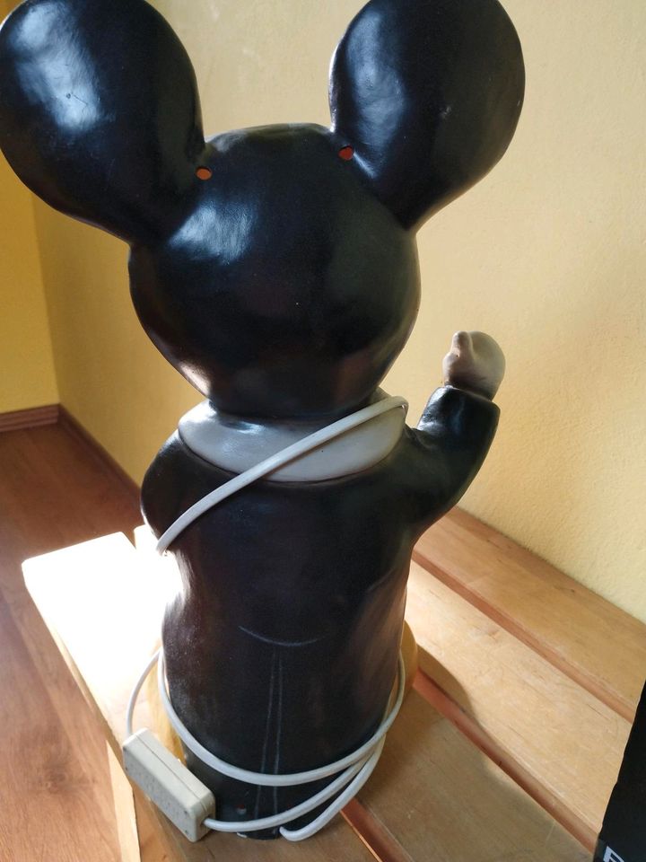 Mickey Mouse Micky Maus Lampe, Walt Disney original 1984, retro in Bad Kötzting